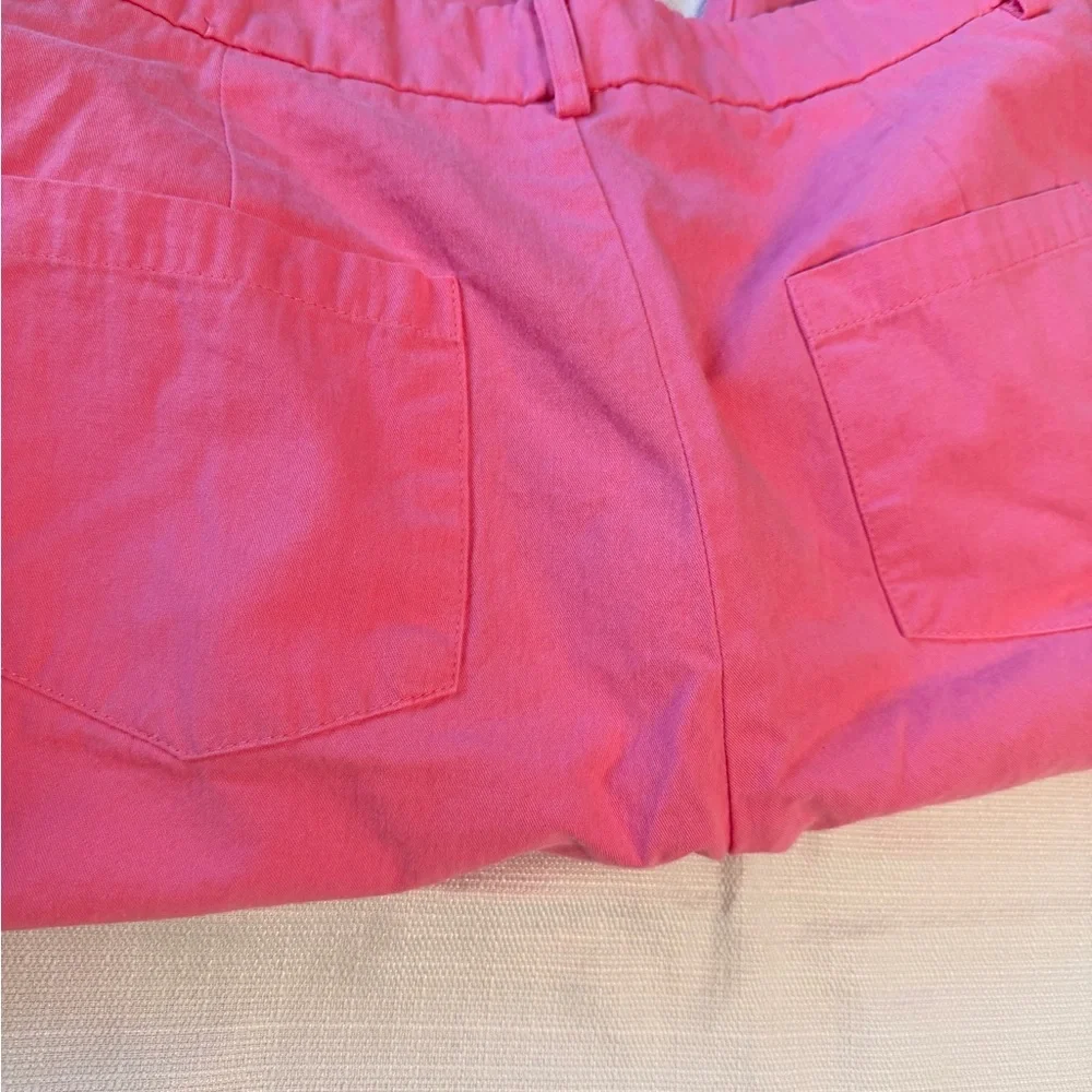 SHEIN High-Rise Straight Jeans in Bright Pink - Picture 6 of 11